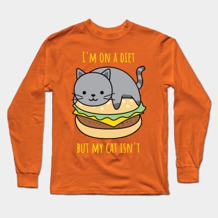 Cat diet Long Sleeve T-Shirt